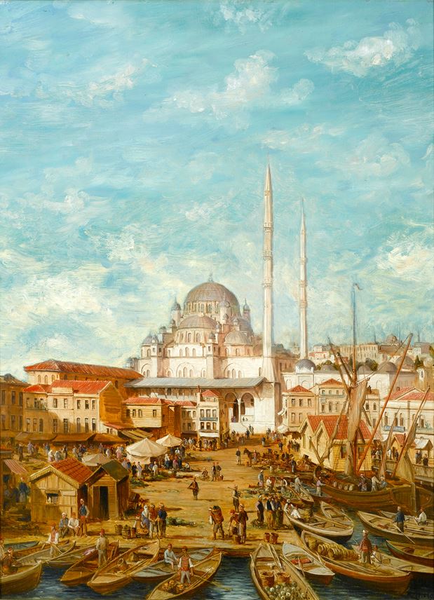 Robert Charles Gustave Laurens  Mols - Yeni Cami Mosque | MasterArt